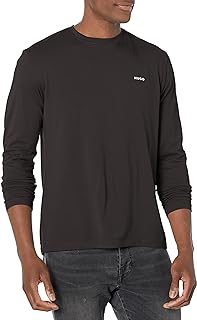 HUGO Men's Small Logo Long Sleeve T-Shirt