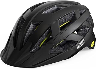 OutdoorMaster Gem Recreational MIPS Cycling Helmet - Two Removable Liners & Ventilation in Multi-Environment - Bike Helmet in Mountain, Motorway for Youth & Adult