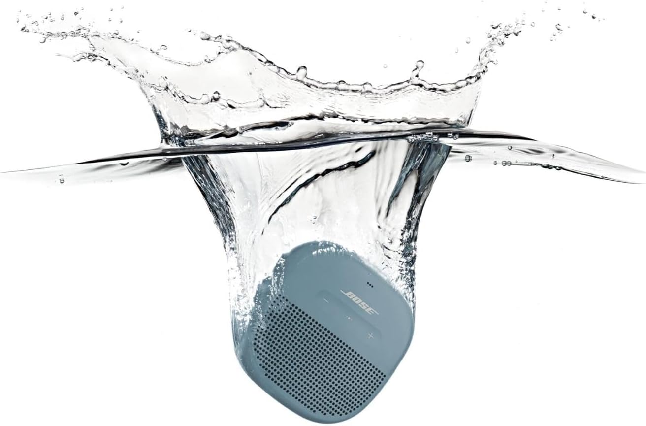 Bose SoundLink Micro Bluetooth Speaker: Small Portable Waterproof Speaker with Microphone, Stone Blue-2