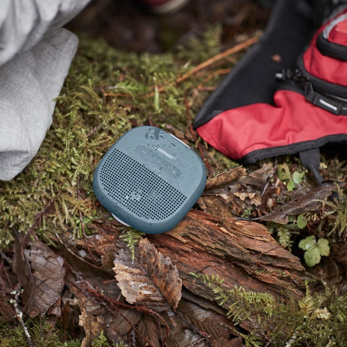 Bose SoundLink Micro Bluetooth Speaker: Small Portable Waterproof Speaker with Microphone, Stone Blue-5