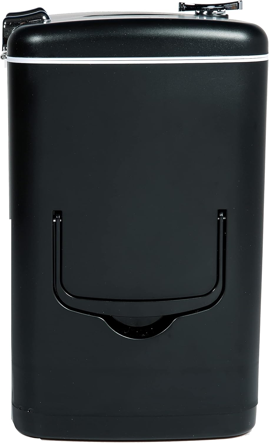 Frigidaire EFMIS175 Retro 9-Can Mini Personal Fridge Portable Cooler for Car, Office, Bedroom, Dorm Room, or Cabin, 11.8"D x 7.1"W x 10.1"H, Black-10