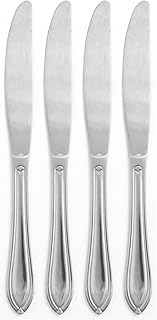 Hampton Forge Ginger 4 Pc Dinner Knives, 0.65 LB, Metallic