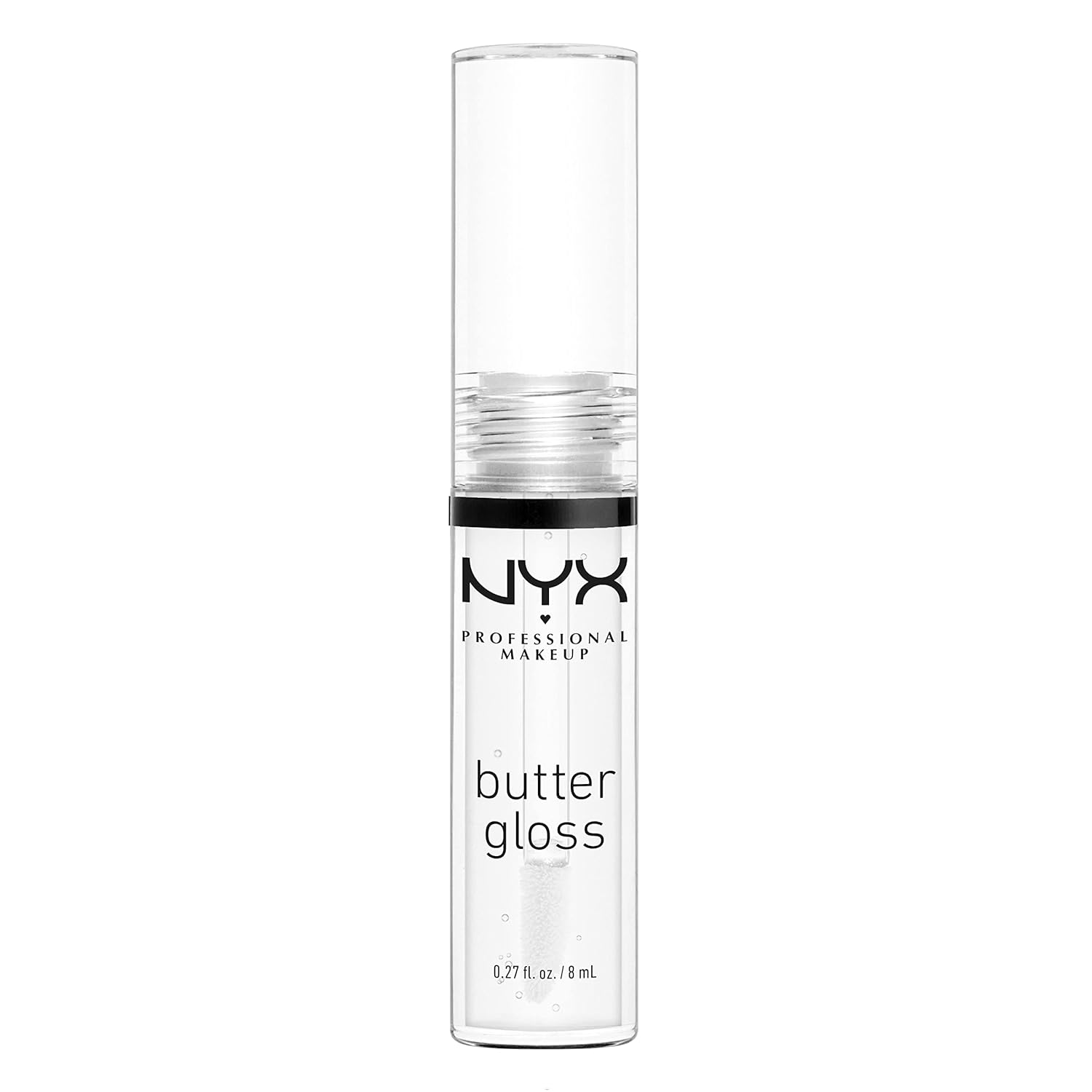 NYX PROFESSIONAL MAKEUP Butter Gloss, Non-Sticky Lip Gloss - Sugar Glass (Clear)-8