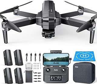 Ruko F11GIM2 4B Drones with Camera for Adults 4k,FAA Remote ID Comply,2-Axis Gimbal + Eis, 112mins Fly Time 4 Batteries, 9800ft Long Range, gps