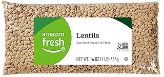 Amazon Fresh, Lentils, Whole, 16 Oz