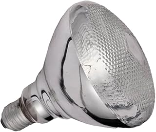 Heat Lamp Bulb 250 Watts Infrared White Light for Food Service (Dia120x142mm)