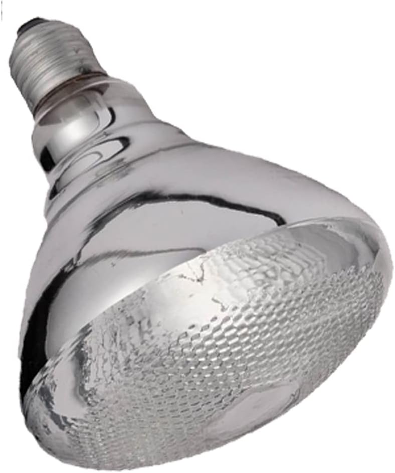 Heat Lamp Bulb 250 Watts Infrared White Light for Food Service (Dia120x142mm)-3