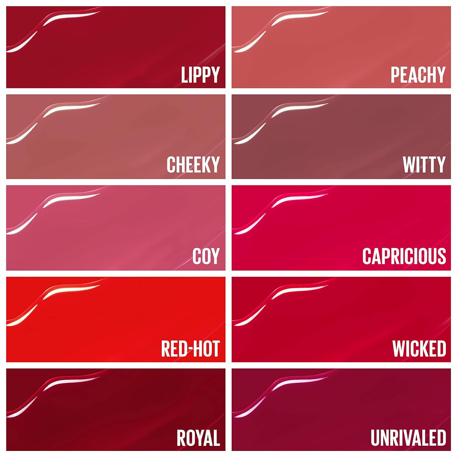 Maybelline Super Stay Vinyl Ink Longwear No-Budge Liquid Lipcolor Makeup, Highly Pigmented Color and Instant Shine, Lippy, Cranberry Red Lipstick, 0.14 fl oz, 1 Count-4