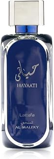 Lattafa Hayaati Al Maleky Eau de Parfum Spray for Men, 3.4 Ounce