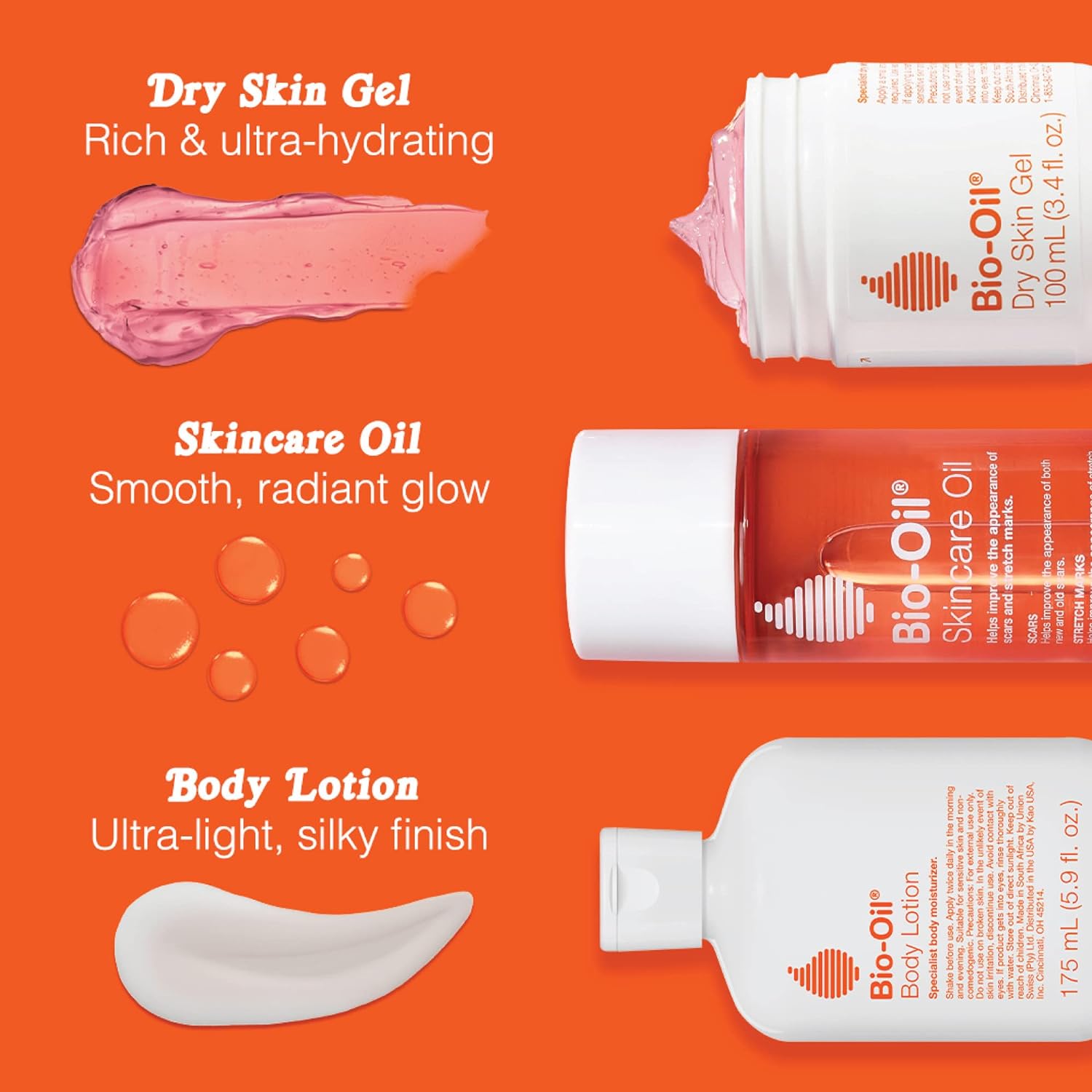 Bio-Oil Moisturizing Body Lotion for Dry Skin, Ultra-Lightweight High-Oil Hydration, with Jojoba/Rosehip/Shea Oil, and Hyaluronic Acid, 8.5 oz-2