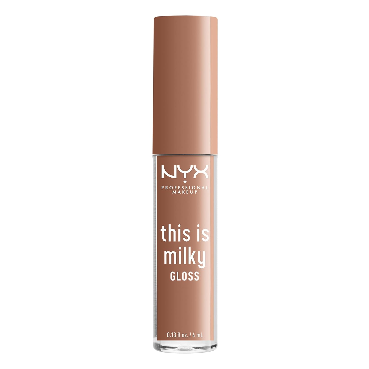 NYX PROFESSIONAL MAKEUP This Is Milky Gloss, Vegan Lip Gloss, 12 Hour Hydration - Cookies & Milk (Cool Beige Nude)-3