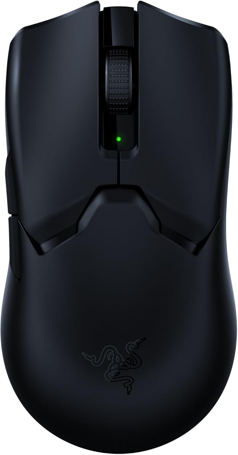 Razer Viper V2 Pro HyperSpeed Wireless Gaming Mouse: 58g Ultra Lightweight - Optical Switches Gen-3-30K DPI Optical Sensor w/On-Mouse Controls - 90 Hour Battery - USB Type C Cable Included - Black-0