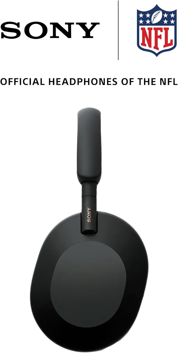 Sony WH-1000XM5 The Best Wireless Noise Canceling Headphones, Made Of Soft Fit Synthetic Leather, Integrated Processor V1, With 4 Beamforming Microphones, Up To 30-Hour Battery Life, Black-11