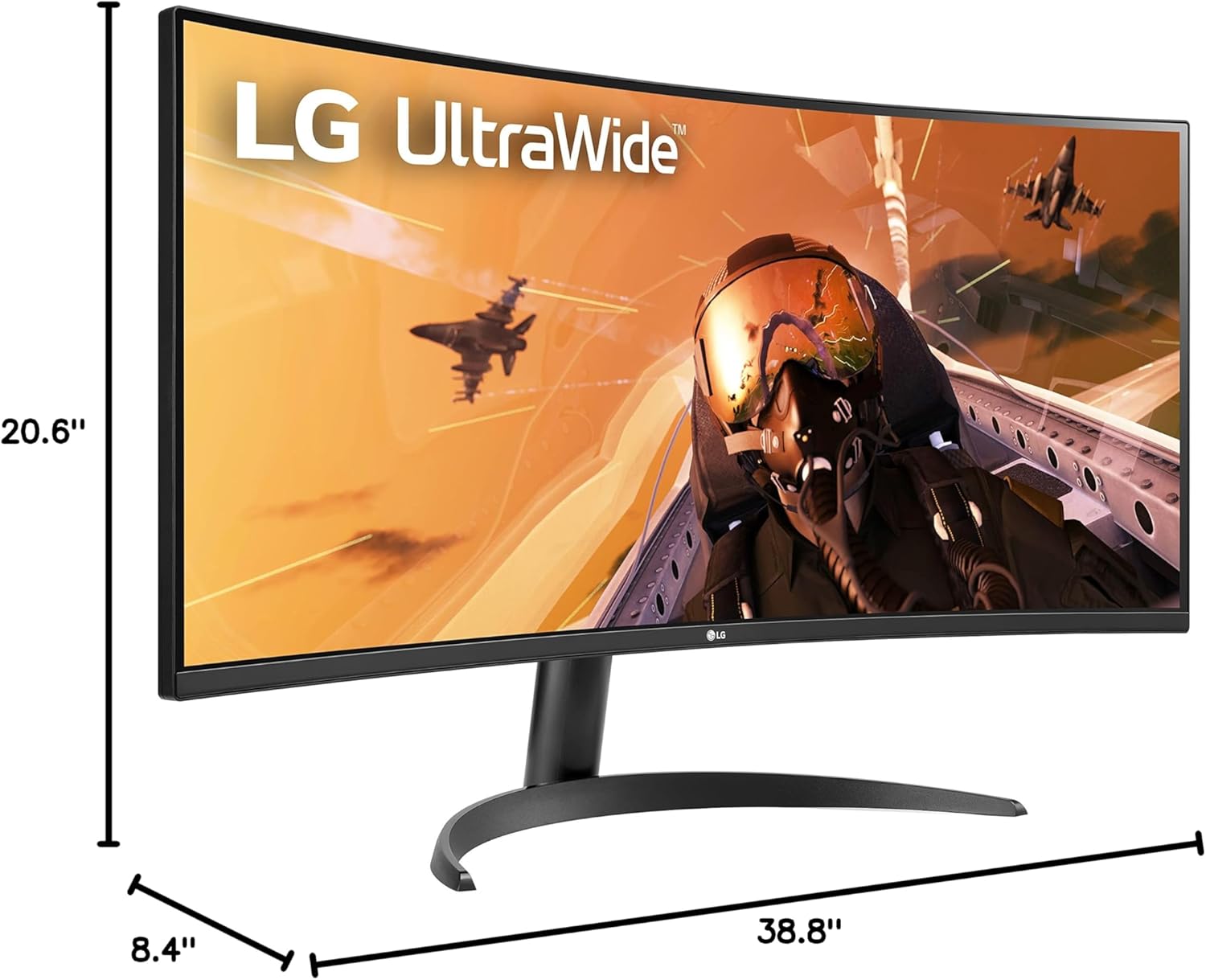 LG 34-Inch Computer Monitor 34WP60C-B.AUS | 3440x1440 | 21:9 | sRGB 99%-8