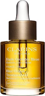 Clarins Blue Orchid Face Oil Treatment | Skin is Immediately Hydrated*, Revitalized and Toned | Restores Radiance | Visibly Minimizes Fine Lines | 100% Natural Plant Extracts | Dry Skin Type