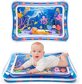 Tummy Time Water Mat丨Inflatable Tummy Time Water Play Mat for Babies, Infants and Toddlers 3 to 12 Months Promote Development Toys Baby Gifts