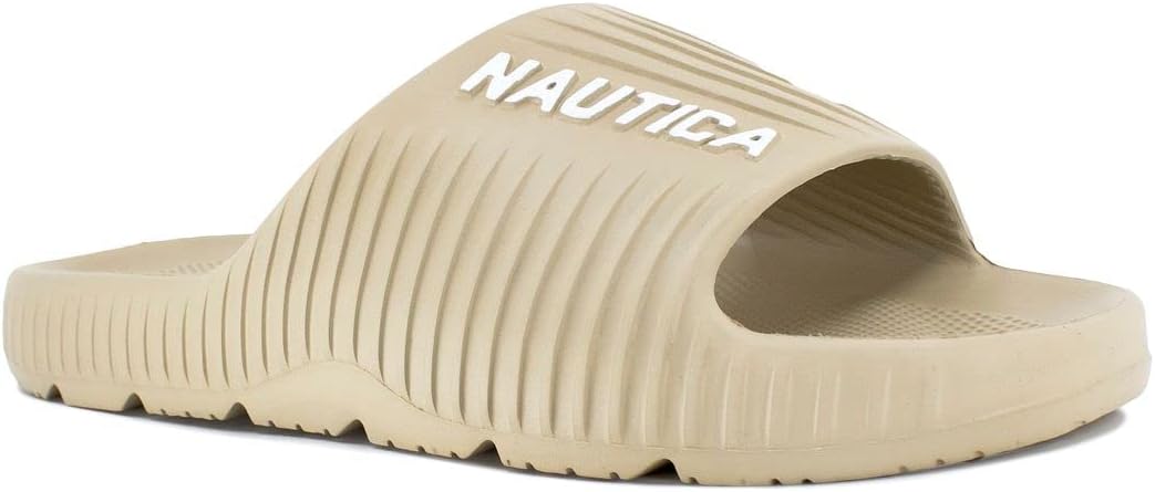 Nautica Men's Athletic Slide Comfort Sandal-0