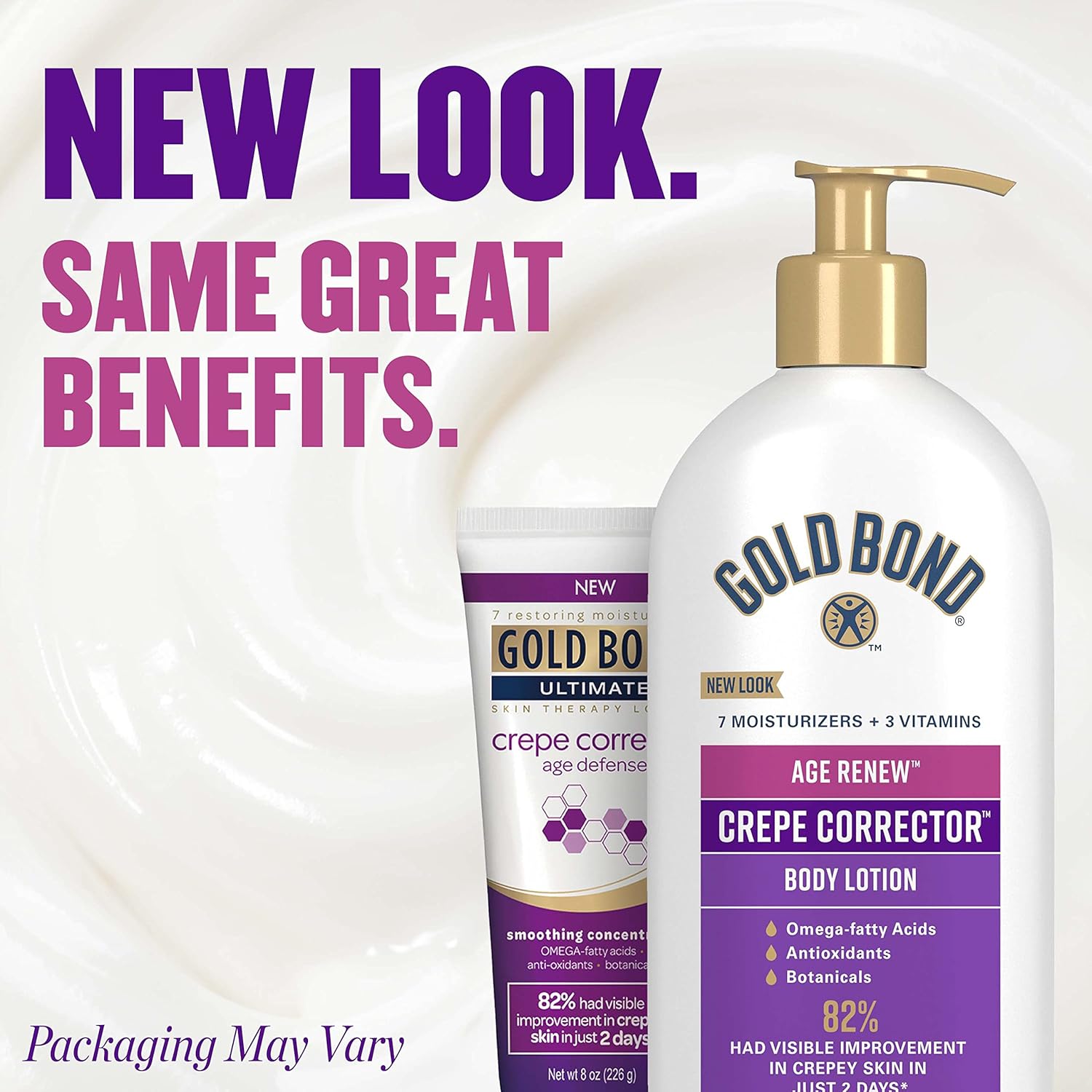 Gold Bond Age Renew Crepe Corrector Body Lotion, Replenishing & Smoothing Formula, 14 oz.-4