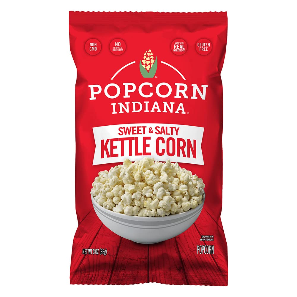 Popcorn Indiana Kettle Corn, Family Size (12 Count - 7 Oz Each)-0