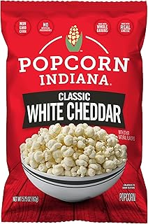 Popcorn Indiana Classic White Cheddar, Family Size (12 Count - 5.75 Oz Each)