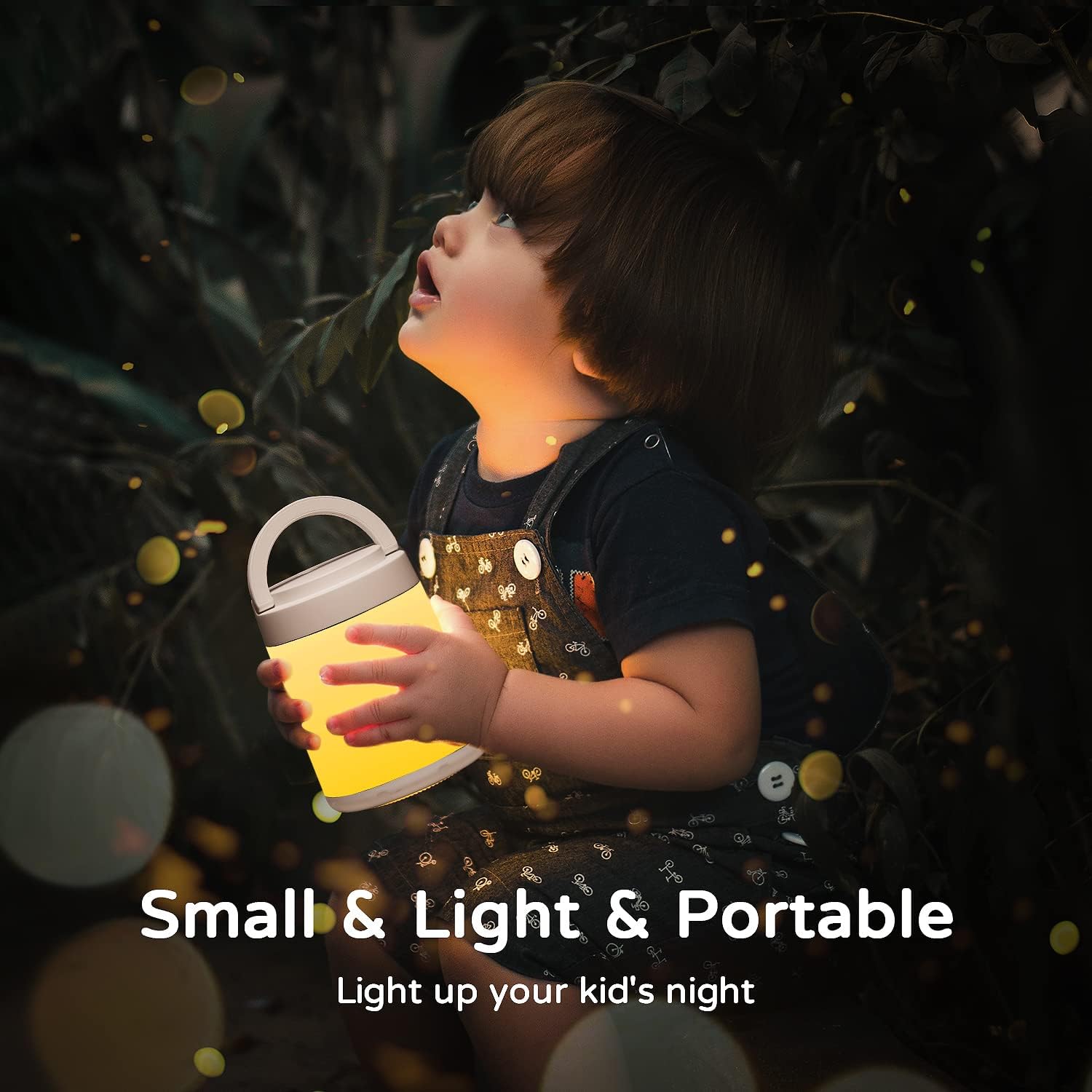 One Fire Night Light for Kids Lamp,10 Colors Dimmable Baby Night Light Kids Night Light Lamp, Portable & Rechargeable Night Light for Baby Nursery, Remote+Timer Nursery Lamp, Toddler Night Light Lamp-6