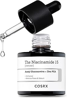 COSRX 15% Niacinamide Face Serum, 0.67 fl oz, Pore Minimizer Serum for Face, Even Skin Tone, Korean Skin Care