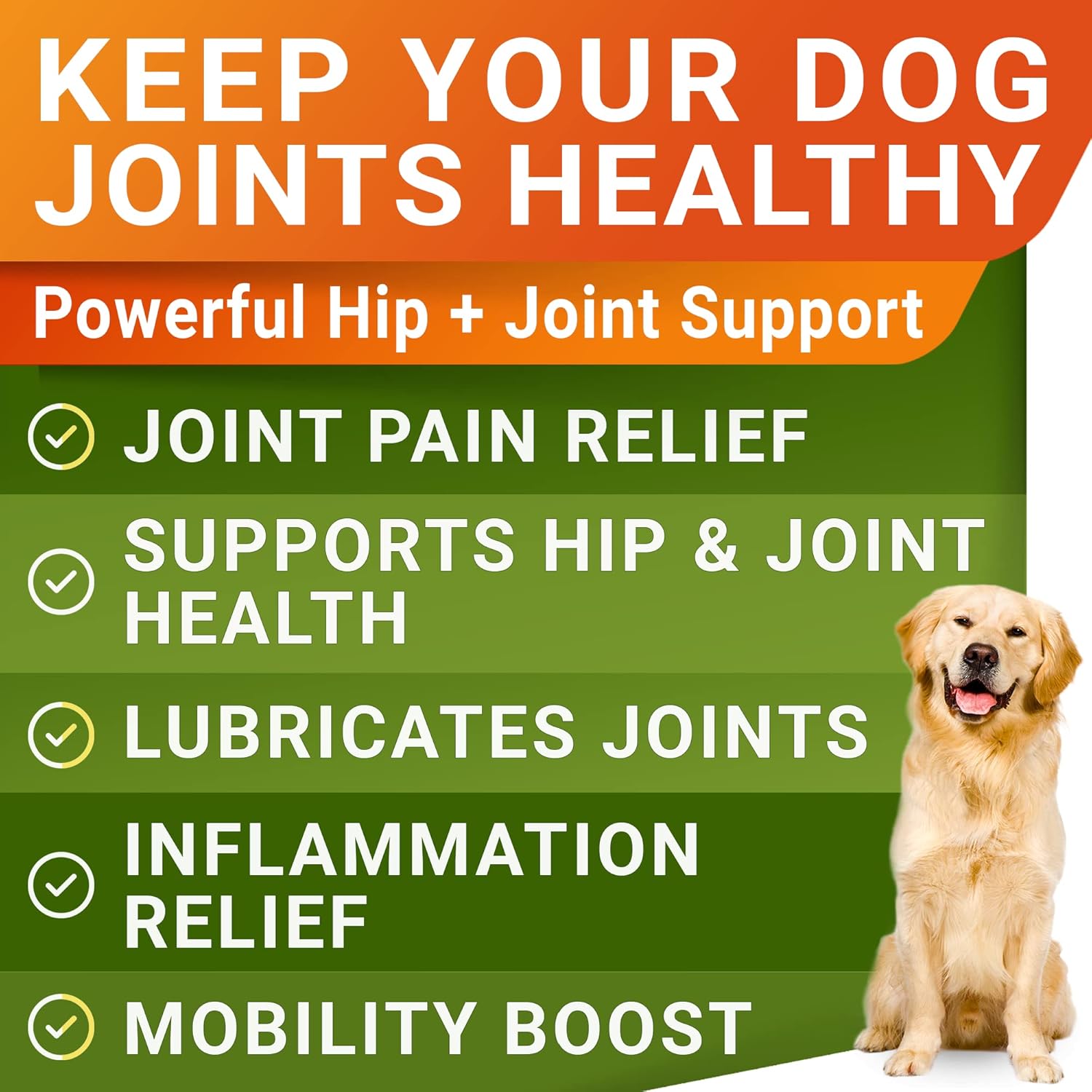 STRELLALAB Glucosamine Treats for Dogs - Joint Supplement w/Omega-3 Fish Oil - Chondroitin, MSM - Advanced Mobility Chews - Joint Pain Relief - Hip & Joint Care - Bacon Flavor - 120 Ct - Made in USA-1