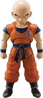 TAMASHII NATIONS - Dragon Ball Z - Krillin Earth's Strongest Man, Bandai Spirits S.H.Figuarts Action Figure