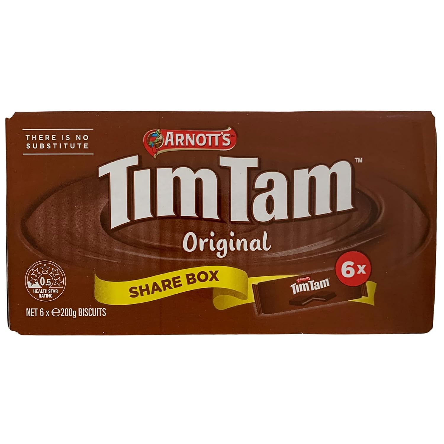 Tim Tam Cookies Arnotts - 6 Pack - Australian Original Chocolate Biscuits - 66 Biscuits Total-1