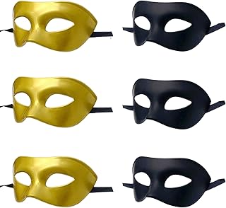 Masquerade Ball Mask for Men Women, Venetian Rome Half Face Eyes Masks Mardi Gras Themed Party Costume Cosplay Sets