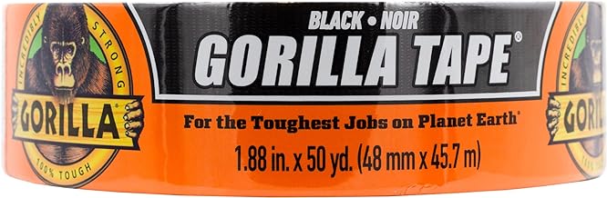 Gorilla Duct Tape, 1.88" x 50yd, Black