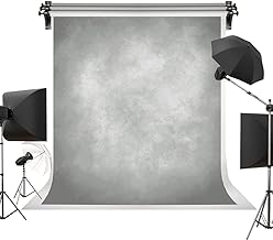 Kate 5x7ft Light Grey Backdrops Abstract Photography Backdrop for Professional Studio Backgrounds