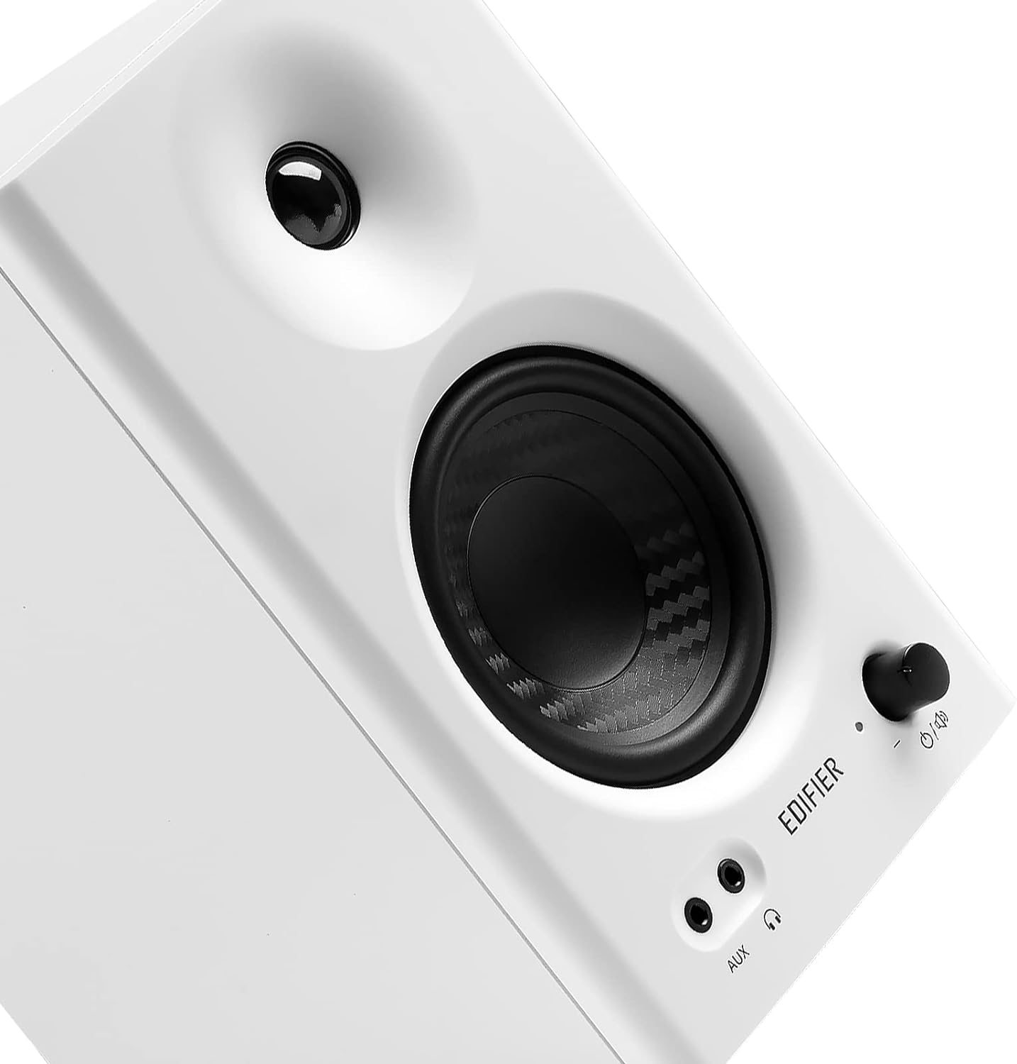 Edifier MR4 Powered Studio Monitor Speakers, 4" Active Near-Field Monitor Speaker - White (Pair)-2