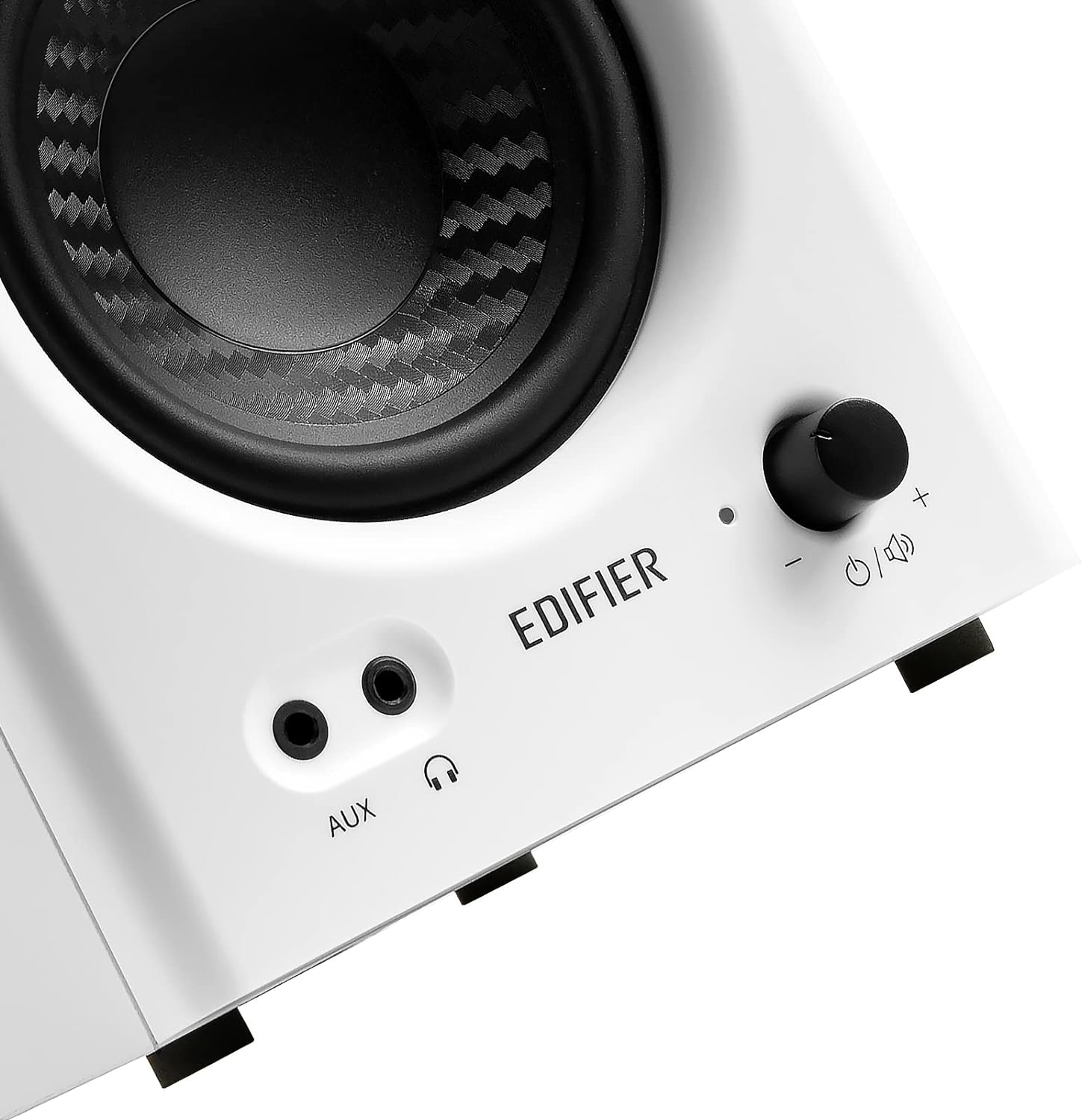 Edifier MR4 Powered Studio Monitor Speakers, 4" Active Near-Field Monitor Speaker - White (Pair)-3