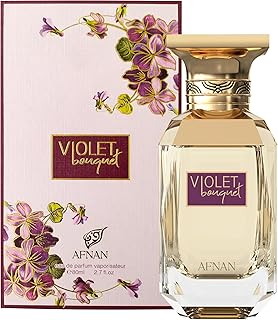 Afnan Violet Bouquet Eau de Parfum Spray for Women, 2.7 Ounce