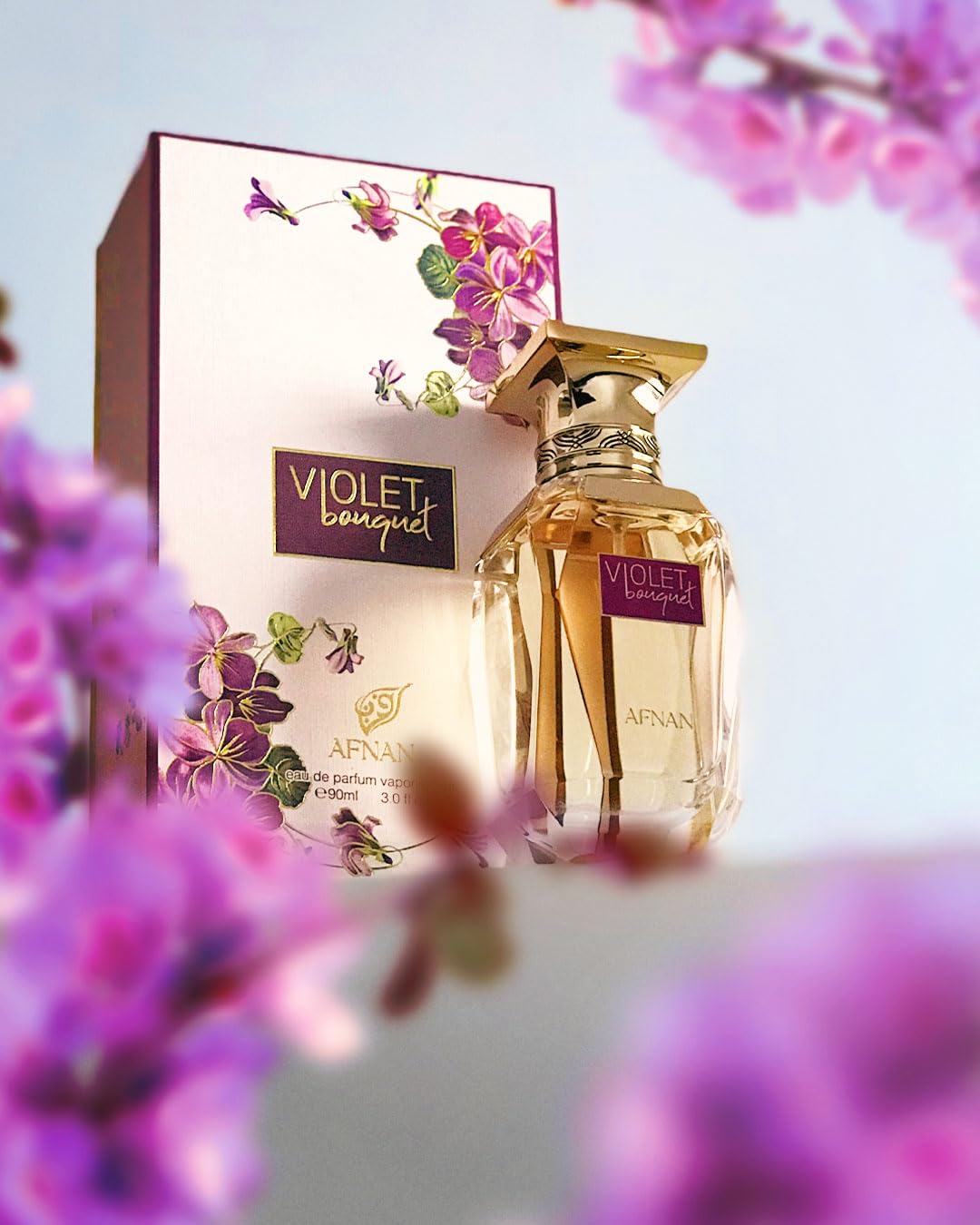 Afnan Violet Bouquet Eau de Parfum Spray for Women, 2.7 Ounce-2