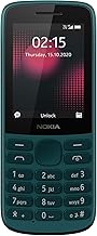 Nokia 215 | GSM | Unlocked Mobile Phone | 4G | International Version | Cyan