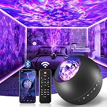 One Fire Galaxy Projector,White Noise Galaxy Light Projector,Bluetooth Music Kids Night Light Projector,Remote Timer Galaxy Projector for Bedroom Decor,Room Lights Cool Stuff Gifts For Teen Girl Stuff