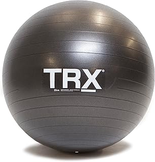 TRX Training Stability Ball, Balance Ball for Exercise, Workout Ball for Improving Posture and Core Strength, Yoga Ball for Home or Gym