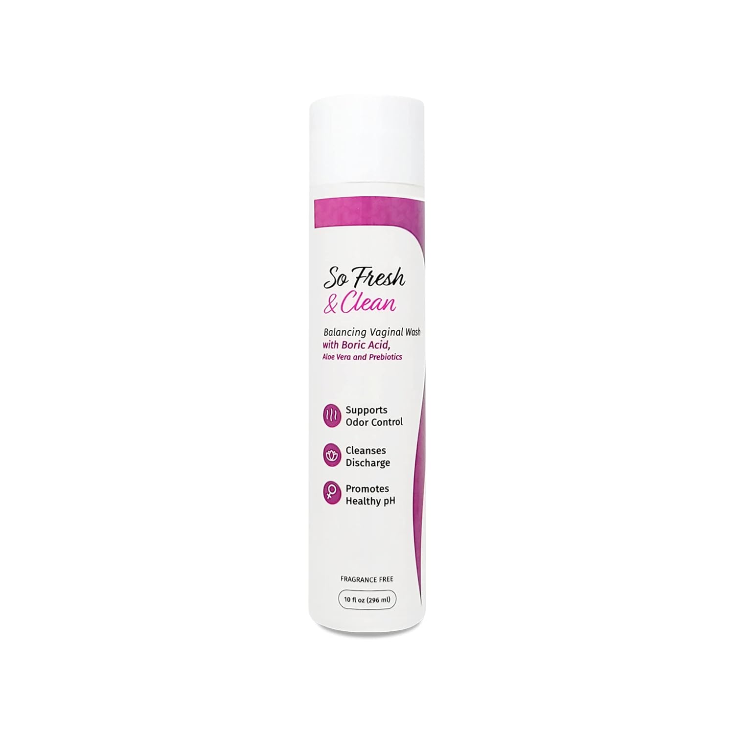 NutraBlast So Fresh & Clean | pH Balance Feminine Wash with Boric Acid | Supports Odor Control | Cleanses Discharge | Promotes Healthy Intimate Balance (10 fl oz)-1