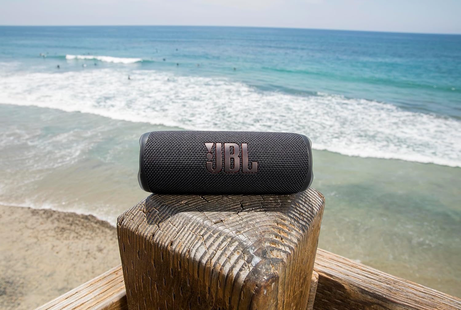 JBL Flip 6 - Portable Bluetooth Speaker, powerful sound and deep bass, IPX7 waterproof, 12 hours of playtime, JBL PartyBoost for multiple speaker pairing for home, outdoor and travel (Teal)-2