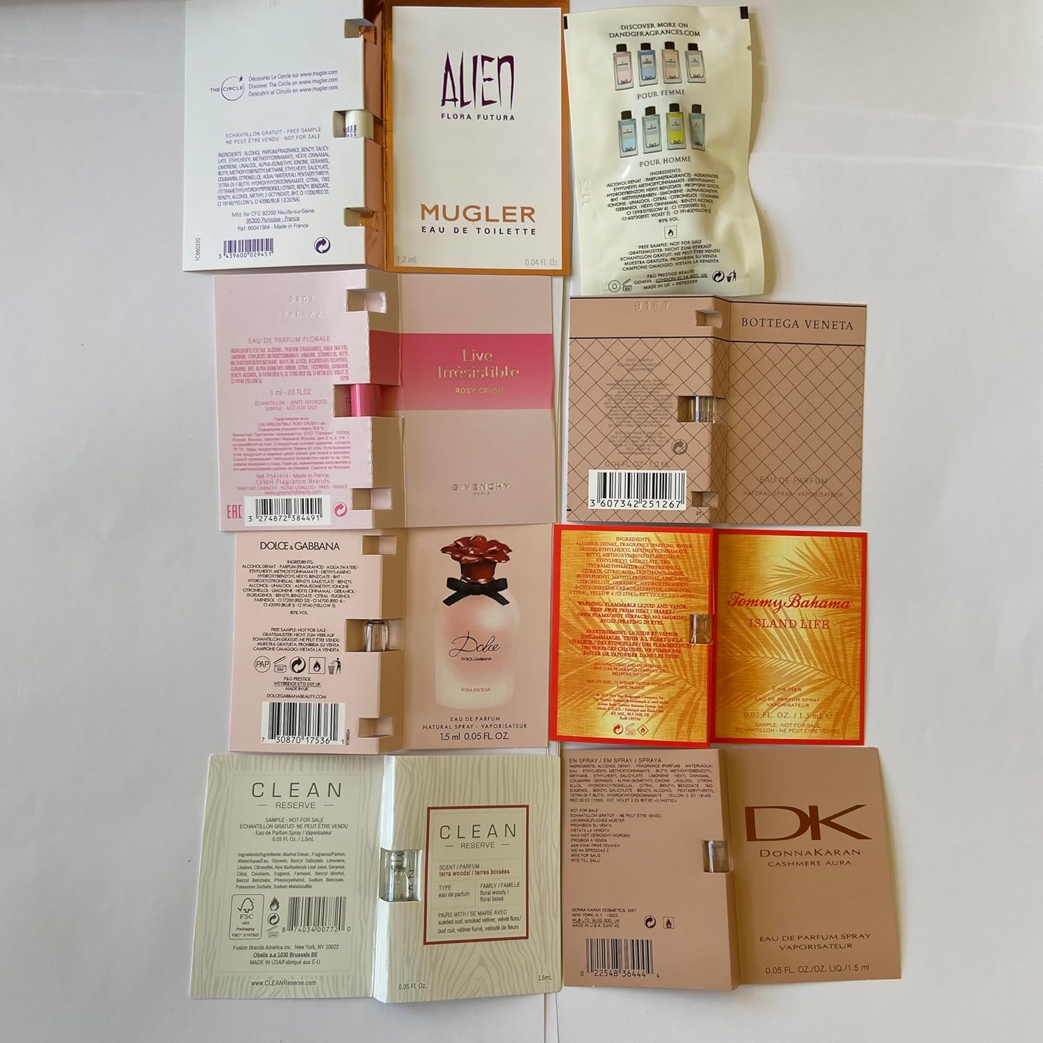 Designer Perfume Sampler Set Lot x 12 Sample Vials - High End Fragrance Samples for Women, 12 Piece Set-8