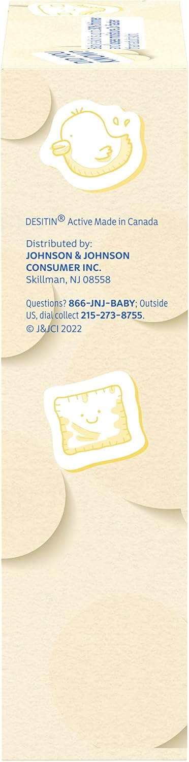 Johnson's Baby Care Essentials Gift Set, Baby Skincare Set with Body Wash & Shampoo, Body Lotion, & Zinc Oxide Diaper Rash Paste for Baby's Delicate Skin, Value Pack, Travel-Size, 3 Items-4