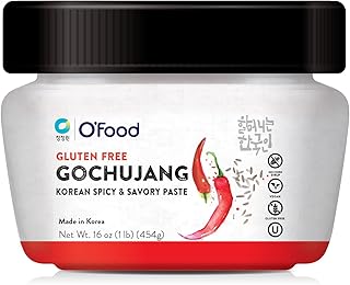 Chung Jung One O'Food Gluten-Free Gochujang Korean Red Chili Pepper Paste Hot Sauce, Spicy, Sweet and Savory Fermented Condiment