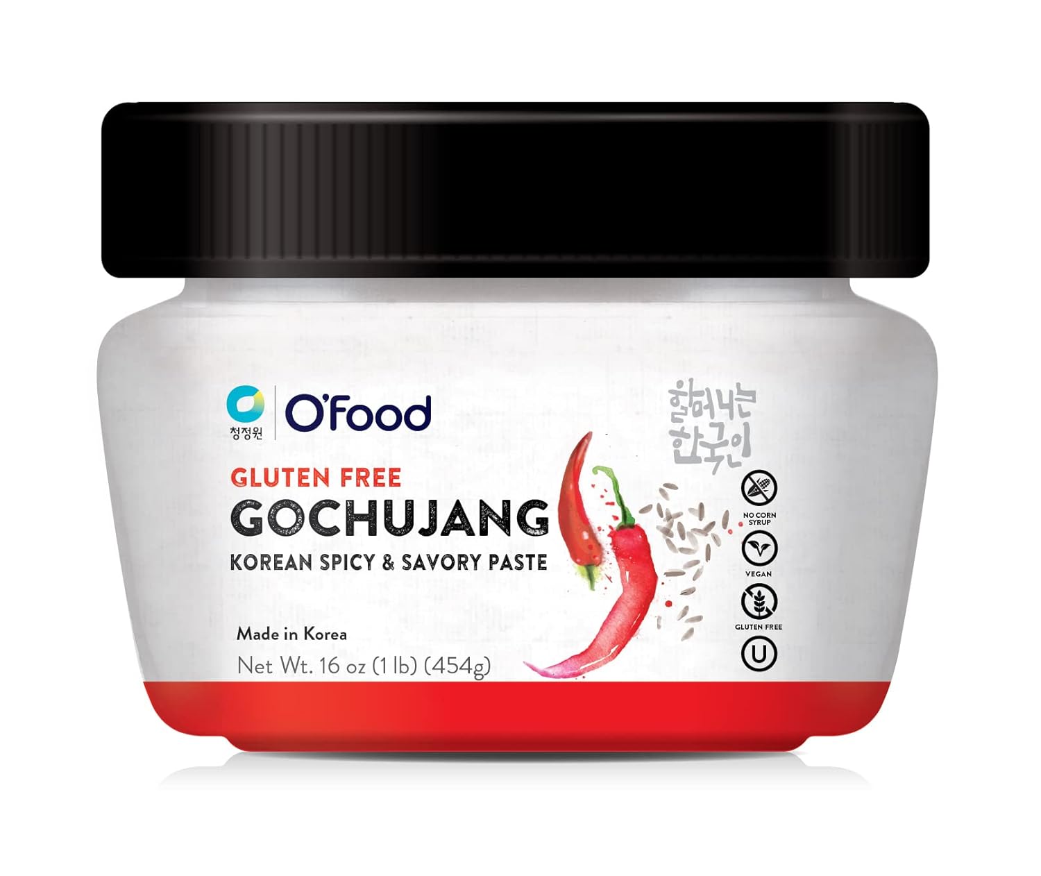 Chung Jung One O'Food Gluten-Free Gochujang Korean Red Chili Pepper Paste Hot Sauce, Spicy, Sweet and Savory Fermented Condiment-0