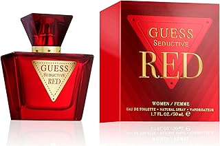 GUESS Seductive Red Women/Femme Eau de Toilette Perfume Spray For Women, 1.7 Fl. Oz.