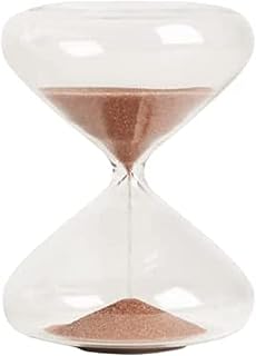 Mindful Focus 5-Minute Hourglass Sand Timer, Desk Timer for Productivity and Time Management, Minimalist Hourglass Timer, Hour Glasses Decorative Gifts, 3.3 (L) x 2.9 (W) inches - Intelligent Change