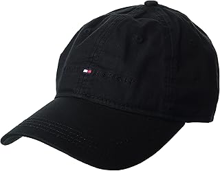 Tommy Hilfiger Men's Cotton Logo Adjustable Baseball Cap