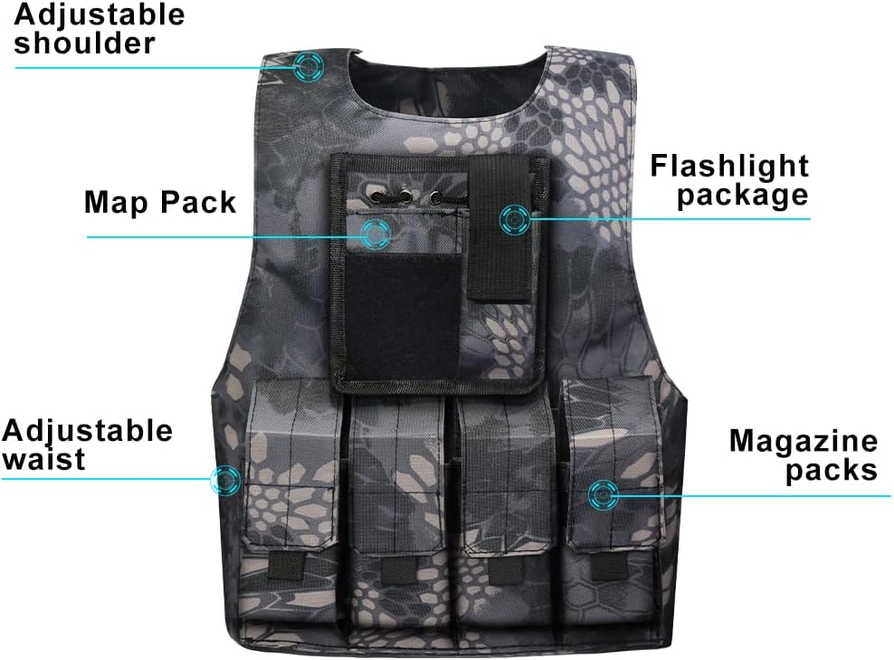 INNOLITES Kids Tactical Vest-1