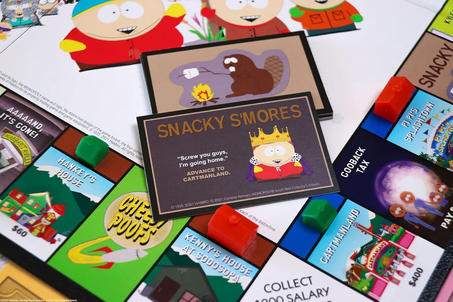 Monopoly South Park | Based on Comedy Central Show Featuring Familiar Locations, Episodes, and Characters Officially-Licensed & Collectible For 2-6 Players-8